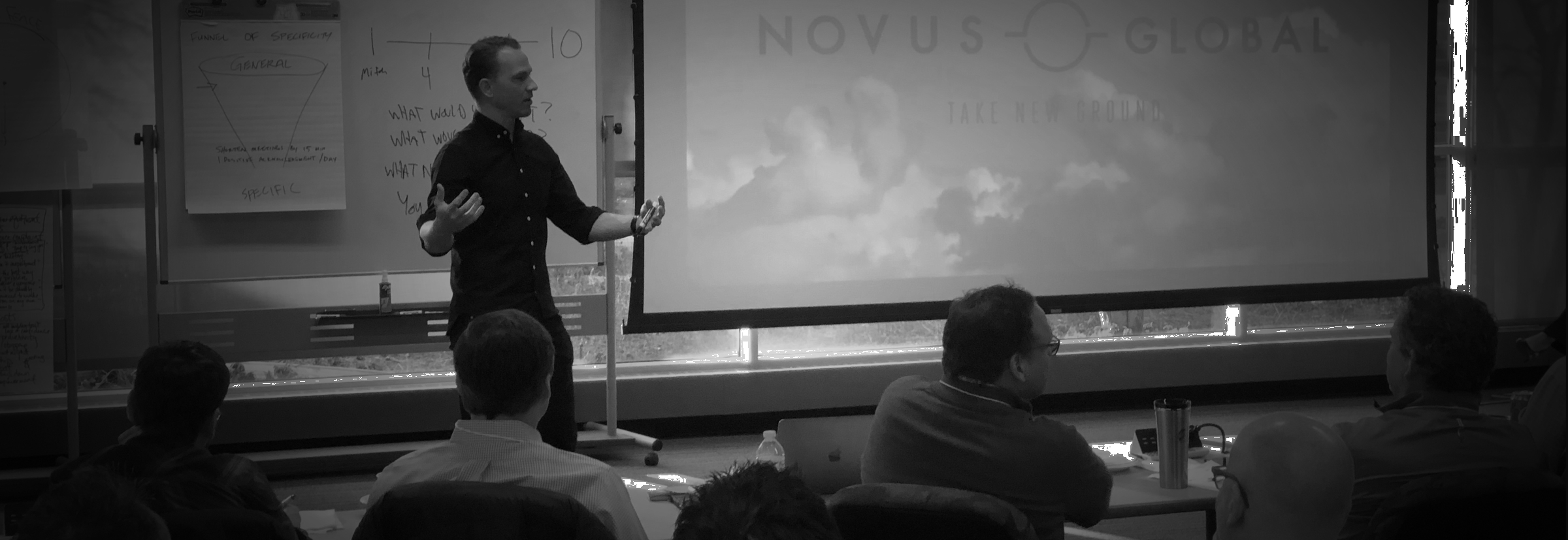 Novus Global coaches and leaders in conversation